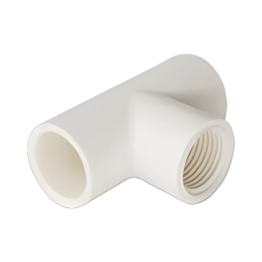 Tee Roscar Soldar PVC Presión