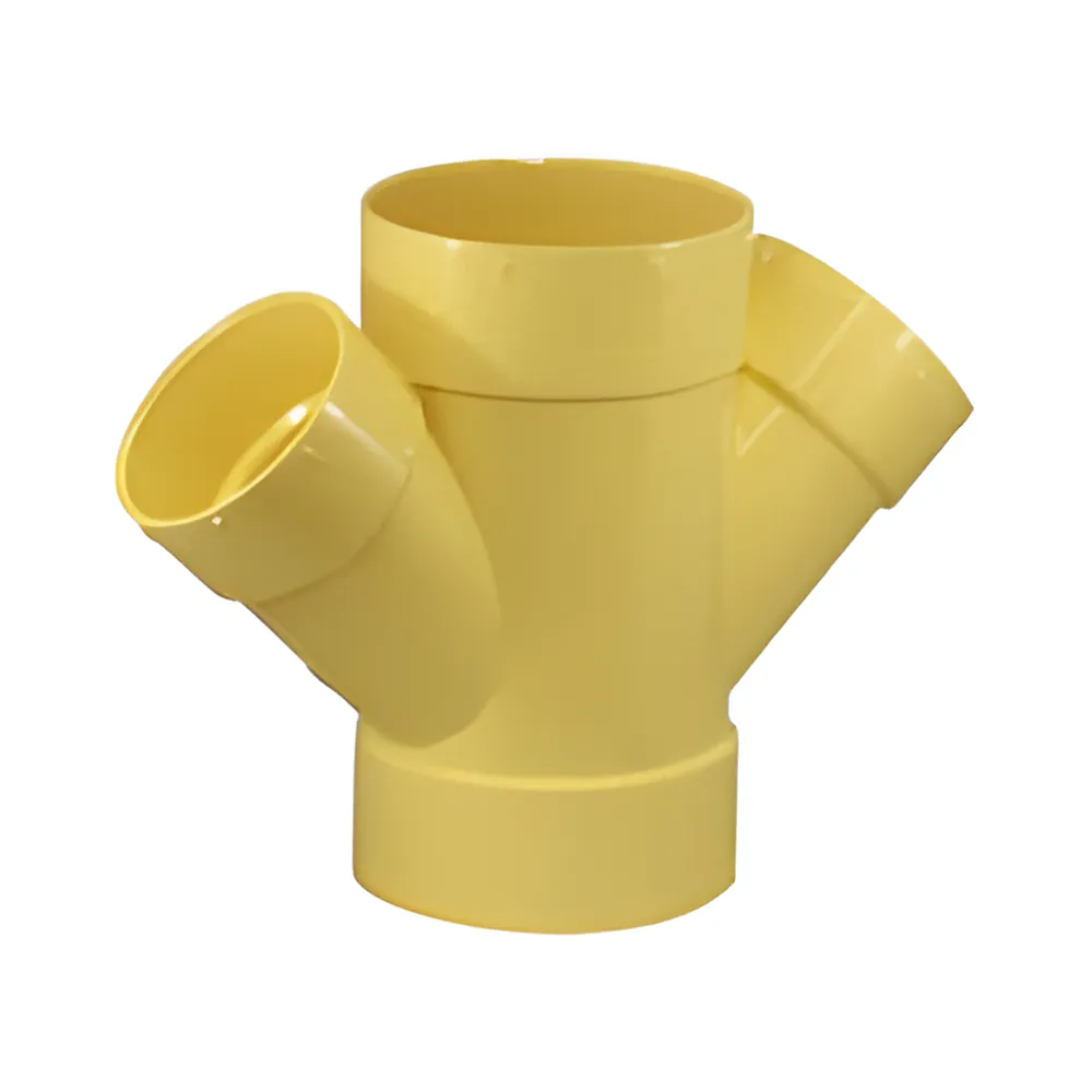 Yee Doble Reducida PVC Sanitario